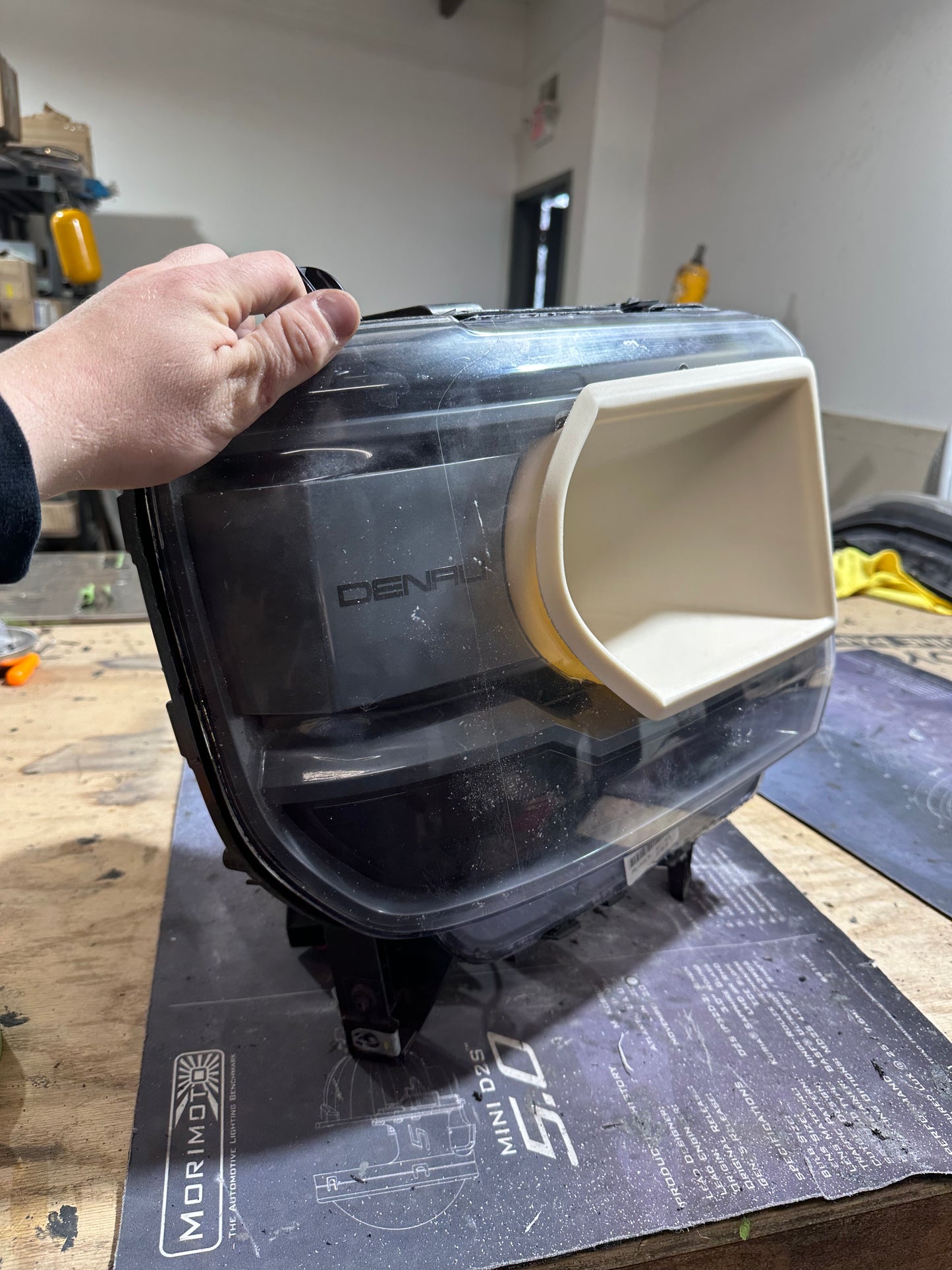 Headlight Intake Duct – 2014–2019 GMC Sierra | 8" Air Inlet Conversion