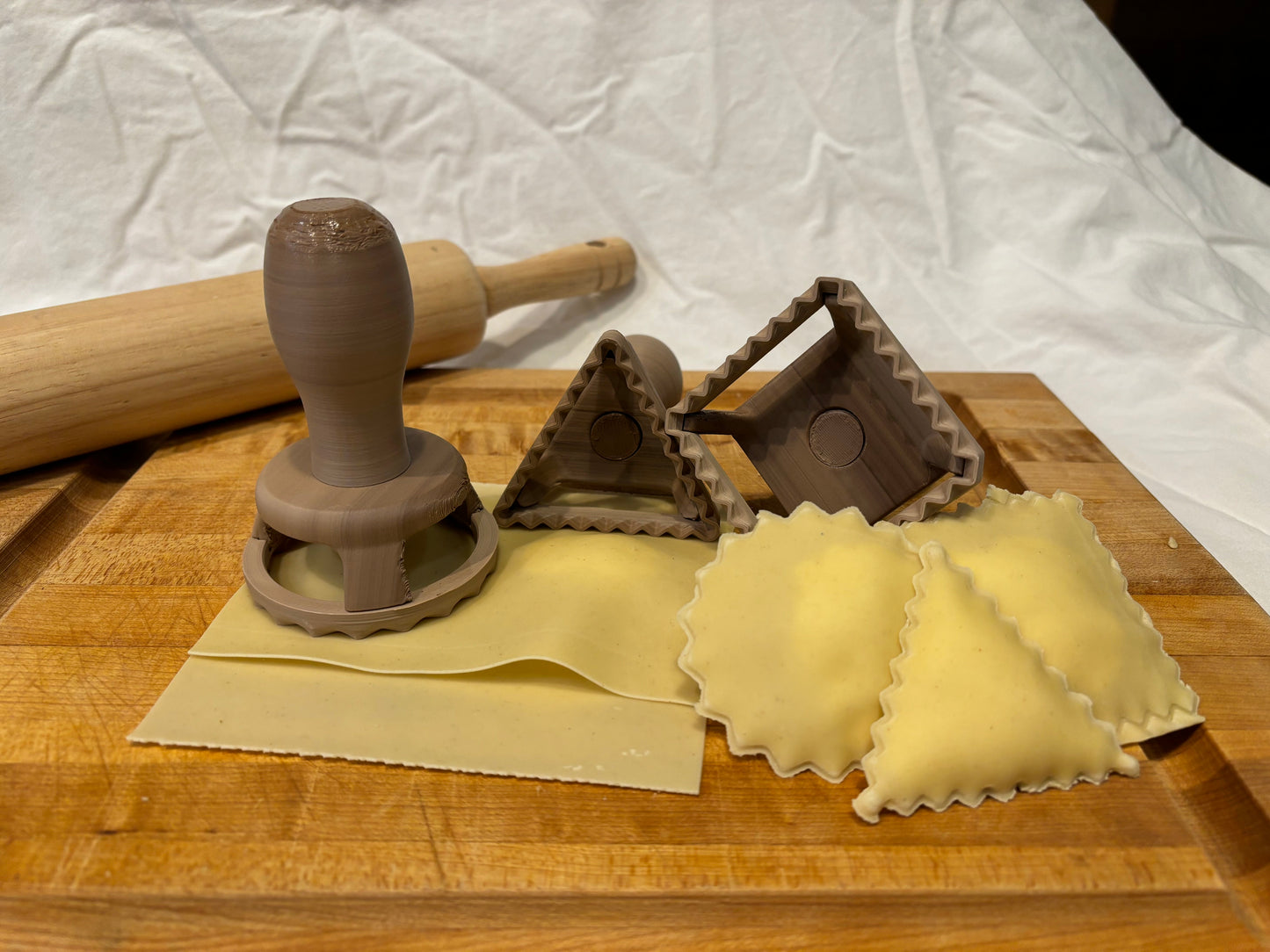 Ravioli Stamping Kit - 3 Shapes for Homemade Pasta