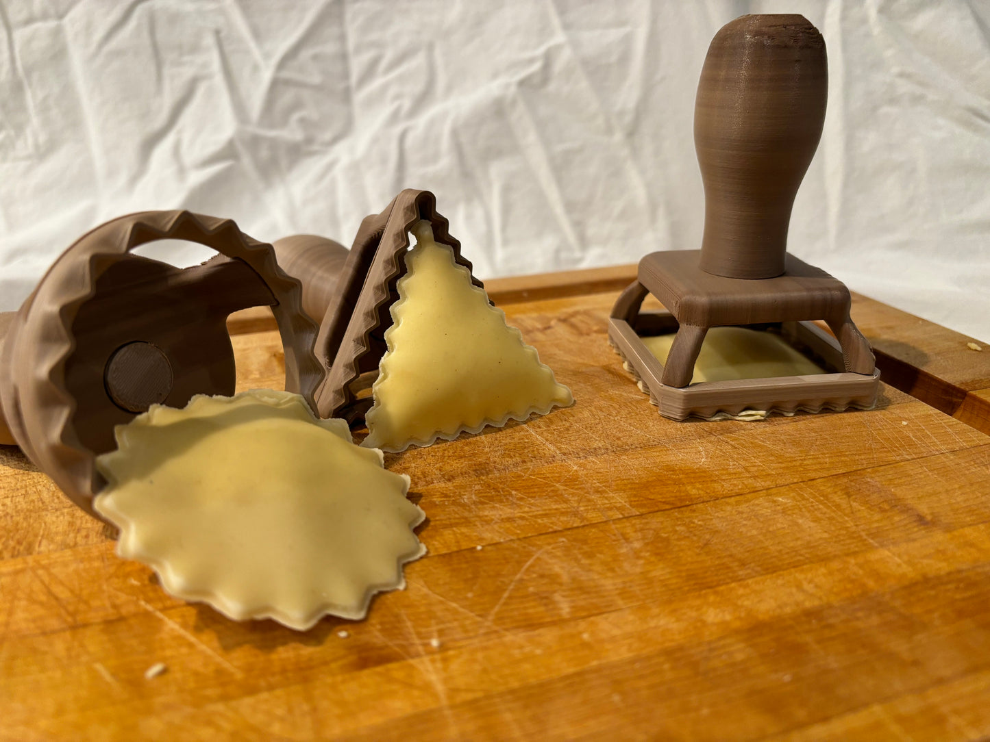 Ravioli Stamping Kit - 3 Shapes for Homemade Pasta