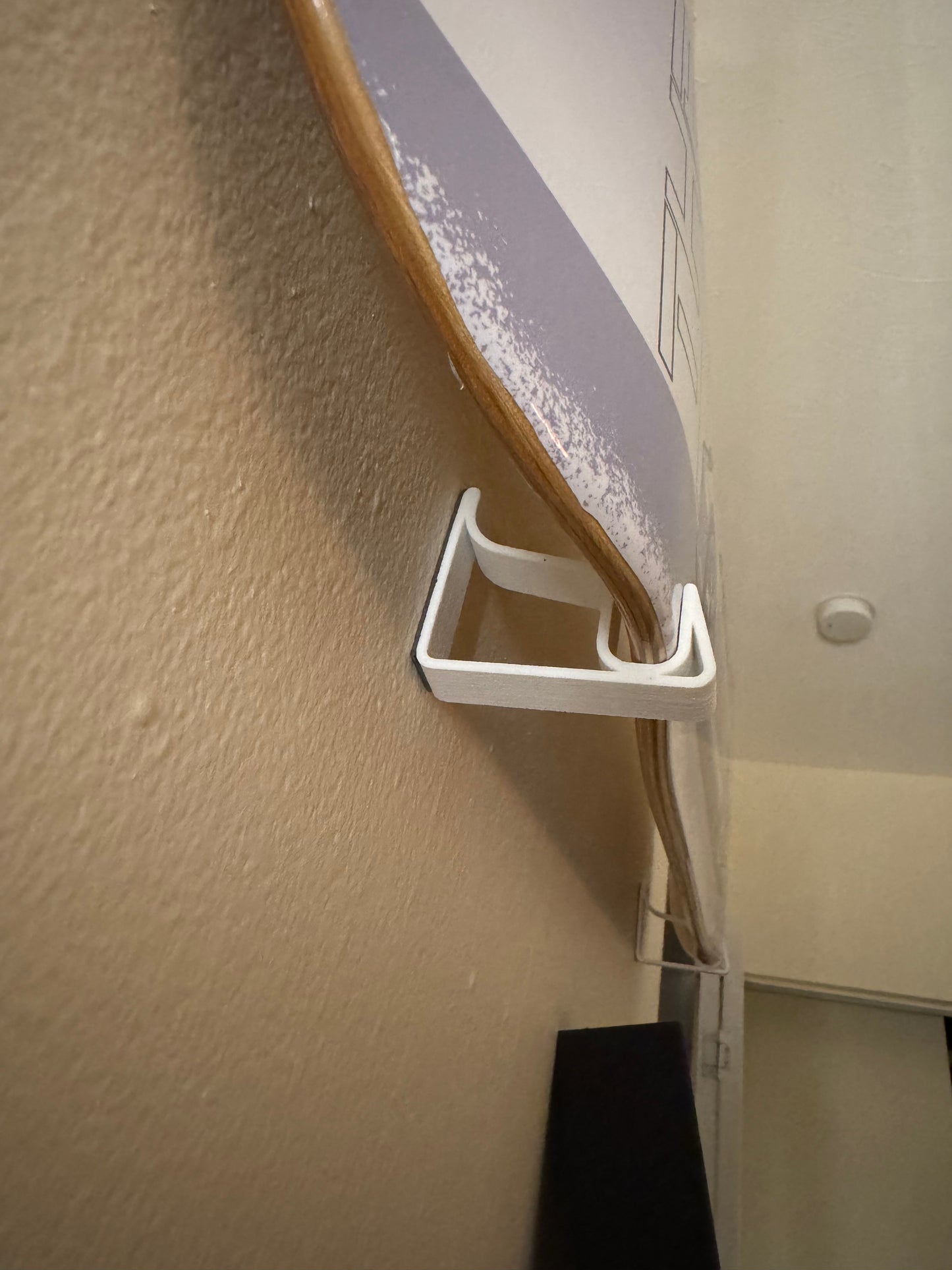 Skateboard Deck Wall Mounts