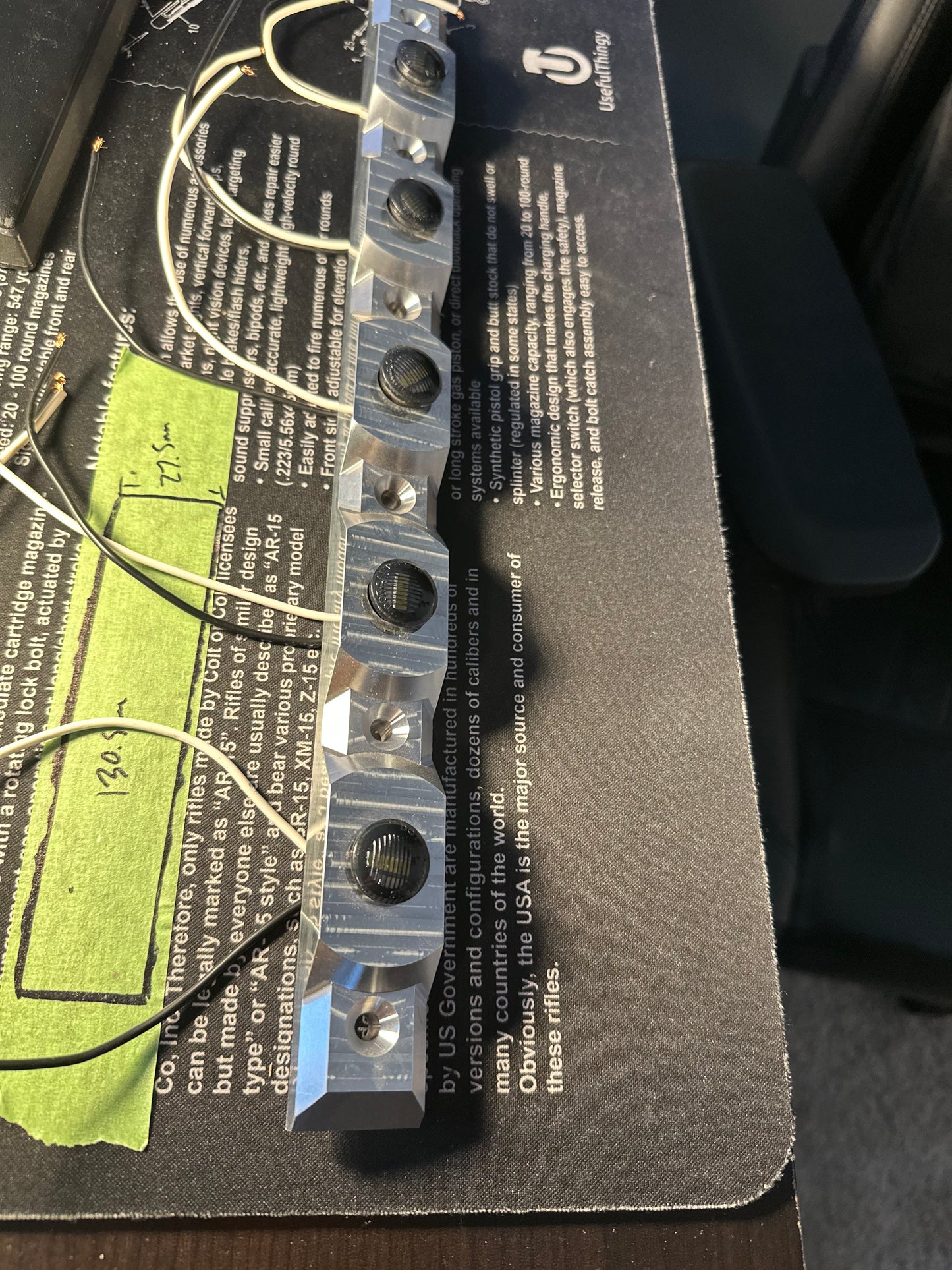 Billet Marker Light Mounts for Magnum Racks