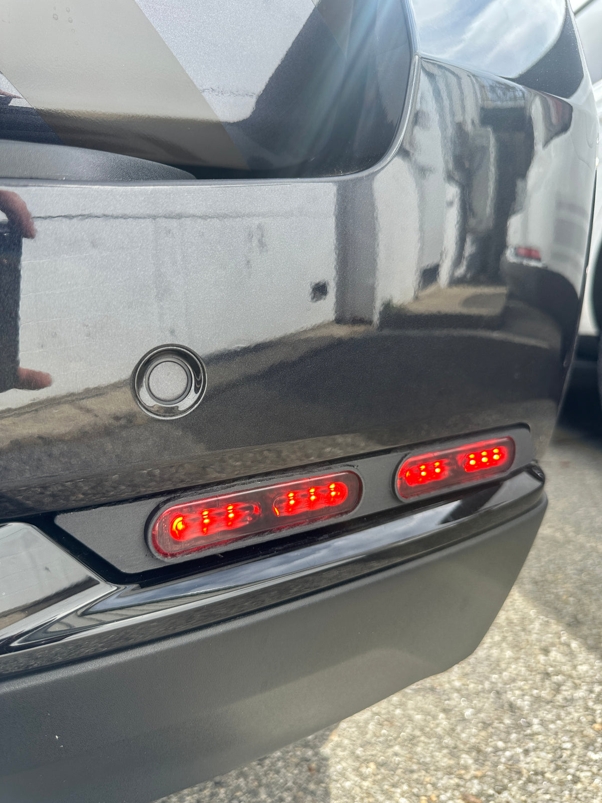 2021–Present Chevy Tahoe Dual Whelen ION T Rear Bumper Light Mount – Reflector Replacement