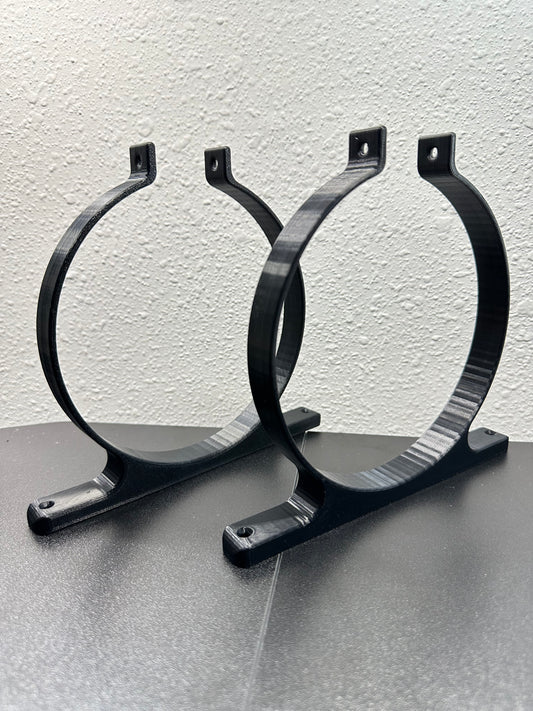 6" Flexible Duct Clamp Mount – Wall, Ceiling, or Floor Installation