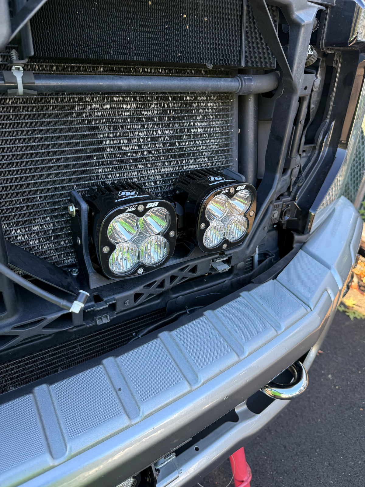 2020–2022 Ford F-250 / F-350 / F-450 Super Duty Baja Designs XL80 Behind-Grille Mounting Brackets