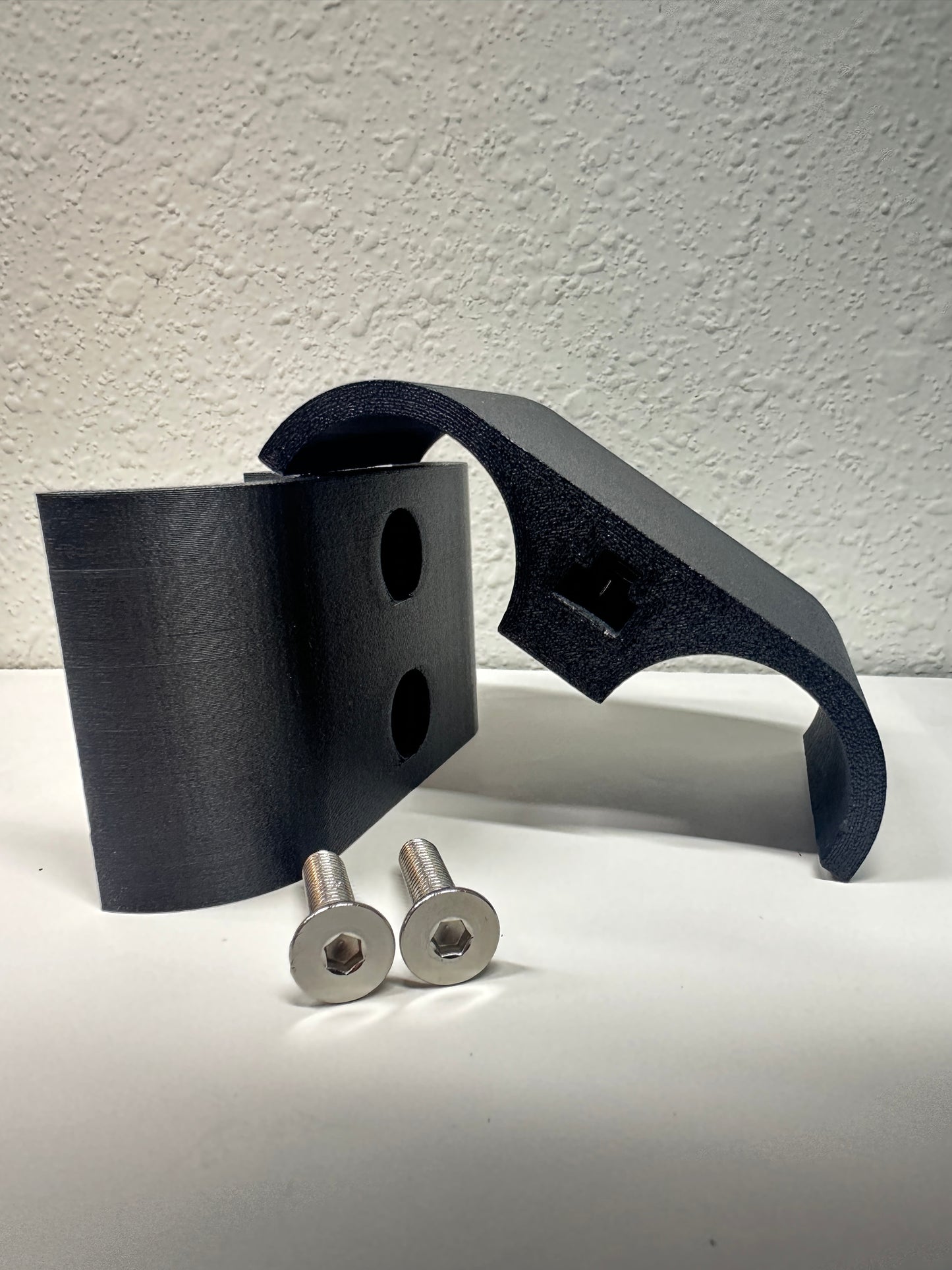 1.5" Pipe Spacer Clamp – Fixed 0.75" Gap | Dual Pipe Mount | 1/4-20 Hardware